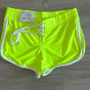 Women’s Casual Sweat Shorts Size M with Drawstring Summer Workout, Yoga